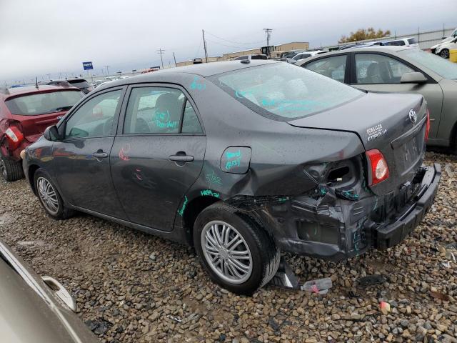 1NXBU4EE7AZ369341 - 2010 TOYOTA COROLLA BASE GRAY photo 2