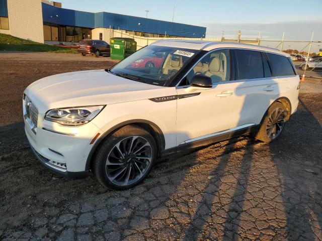 5LM5J7XC3LGL02074 - 2020 LINCOLN AVIATOR RESERVE WHITE photo 1