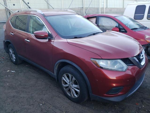 KNMAT2MV8FP543531 - 2015 NISSAN ROGUE S RED photo 4