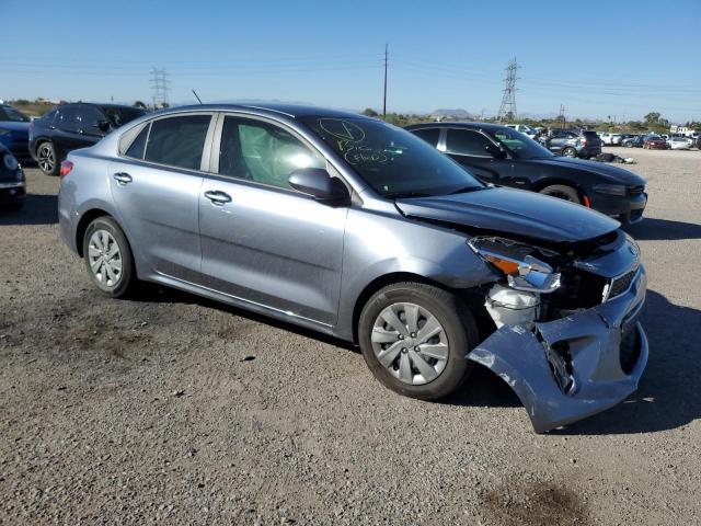 3KPA24AD7LE303179 - 2020 KIA RIO LX CHARCOAL photo 4