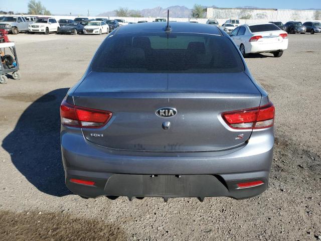 3KPA24AD7LE303179 - 2020 KIA RIO LX CHARCOAL photo 6