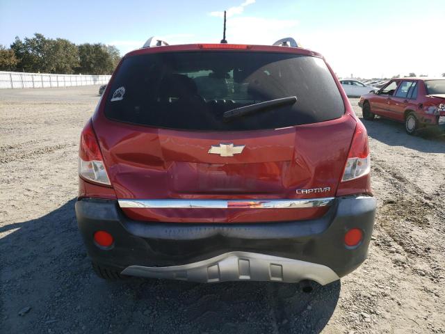 3GNAL2EK2CS560737 - 2012 CHEVROLET CAPTIVA SPORT RED photo 6