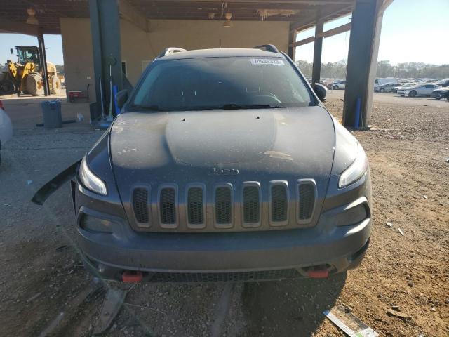 1C4PJMBB7EW160432 - 2014 JEEP CHEROKEE TRAILHAWK SILVER photo 5