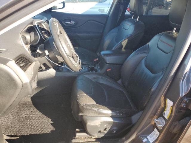 1C4PJMBB7EW160432 - 2014 JEEP CHEROKEE TRAILHAWK SILVER photo 7