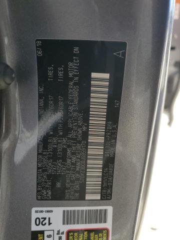 5TDYZ3DC0JS959170 - 2018 TOYOTA SIENNA XLE GRAY photo 14