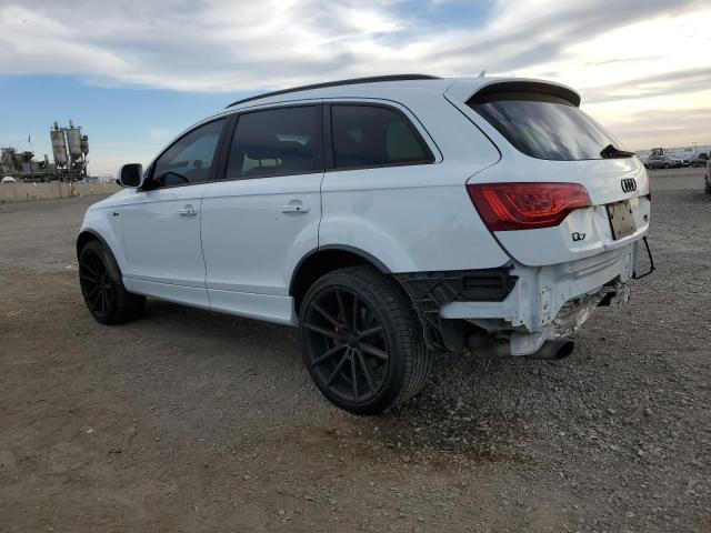 WA1DGAFE9FD003612 - 2015 AUDI Q7 PRESTIGE WHITE photo 2
