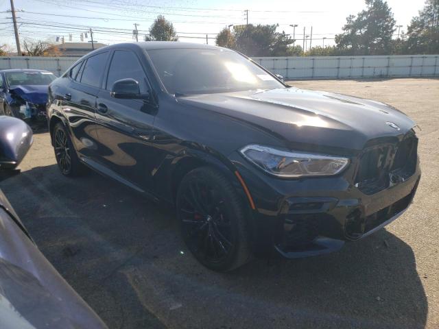 5UXCY8C08N9M90415 - 2022 BMW X6 M50I BLACK photo 4