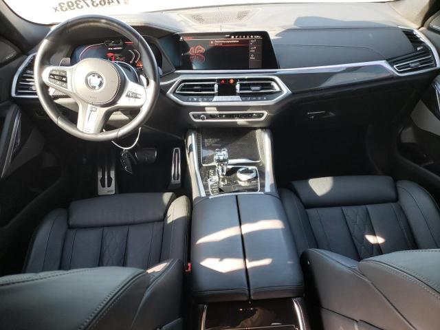 5UXCY8C08N9M90415 - 2022 BMW X6 M50I BLACK photo 8