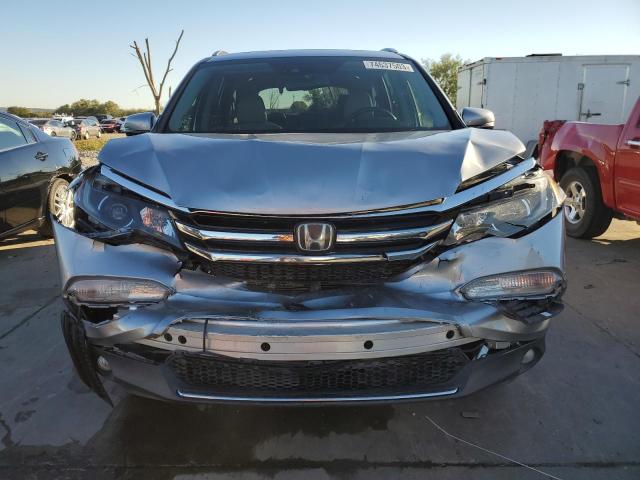 5FNYF6H06GB044024 - 2016 HONDA PILOT ELITE SILVER photo 5