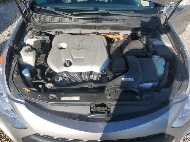 KMHEC4A46DA094838 - 2013 HYUNDAI SONATA HYBRID SILVER photo 11