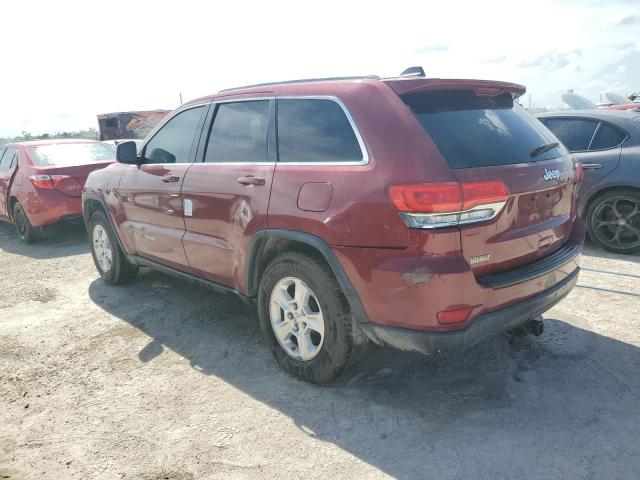 1C4RJEAG7FC235760 - 2015 JEEP GRAND CHER LAREDO BURGUNDY photo 2