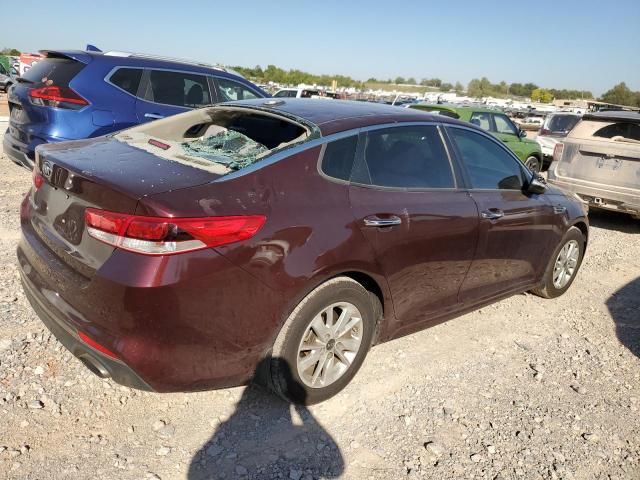 5XXGT4L30HG148257 - 2017 KIA OPTIMA LX MAROON photo 3