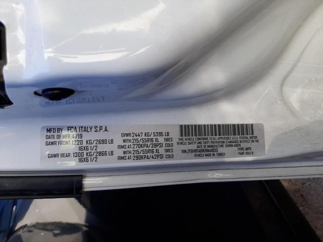 ZFBHRFAB1K6N41833 - 2019 RAM PROMASTER 白色 照片 14