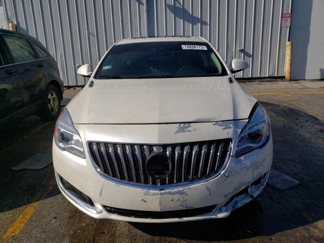 2G4GS5GX4E9205743 - 2014 BUICK REGAL PREMIUM WHITE photo 5