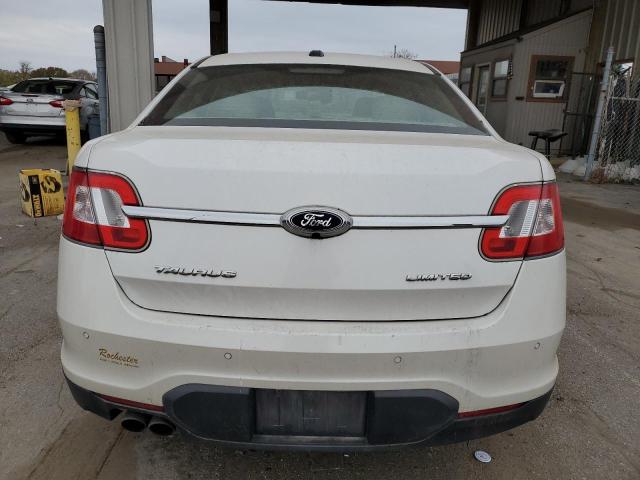 1FAHP2FW1BG149006 - 2011 FORD TAURUS LIMITED WHITE photo 6