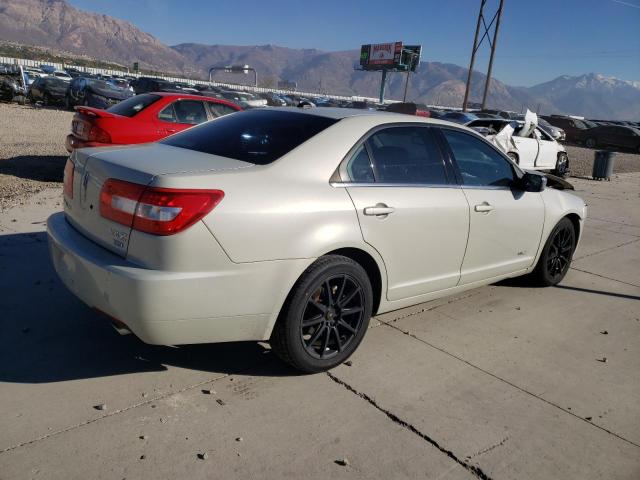 3LNHM28T27R615396 - 2007 LINCOLN MKZ WHITE photo 3