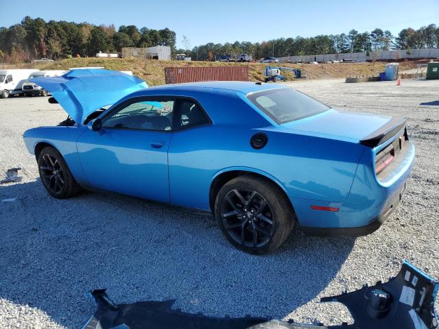 2C3CDZAG8PH650092 - 2023 DODGE CHALLENGER SXT BLUE photo 2