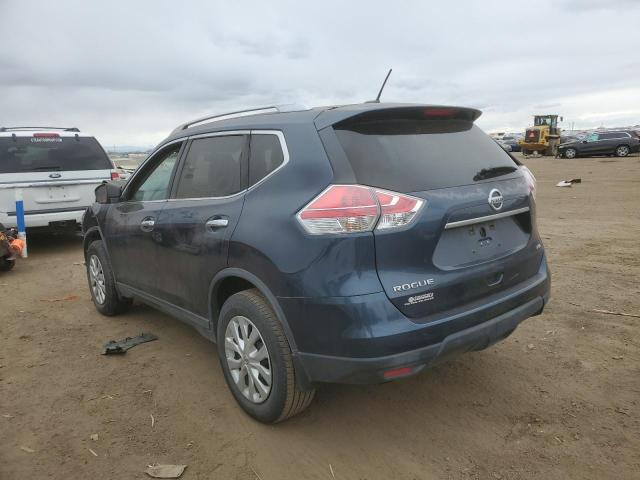 KNMAT2MV1GP644606 - 2016 NISSAN ROGUE S GRAY photo 2