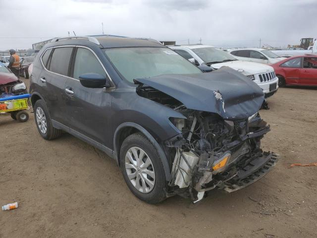 KNMAT2MV1GP644606 - 2016 NISSAN ROGUE S GRAY photo 4