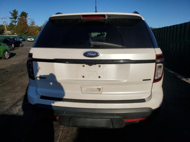 1FM5K8GT9DGC32880 - 2013 FORD EXPLORER SPORT WHITE photo 6