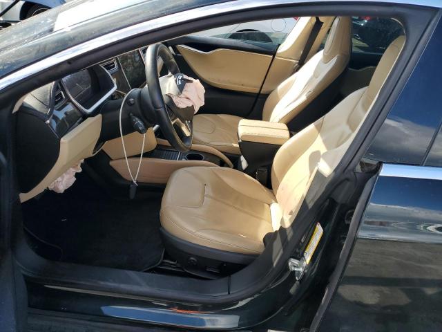 5YJSA1DNXDFP20057 - 2013 TESLA MODEL S Սև լուսանկար 7