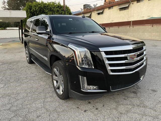 1GYS3HKJ2JR139302 - 2018 CADILLAC ESCALADE ESV LUXURY BLACK photo 1