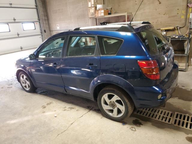 5Y2SM63815Z467836 - 2005 PONTIAC VIBE BLUE photo 2