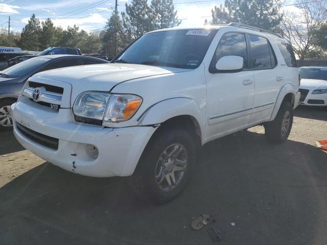 5TDBT48A86S265100 - 2006 TOYOTA SEQUOIA LIMITED WHITE photo 1