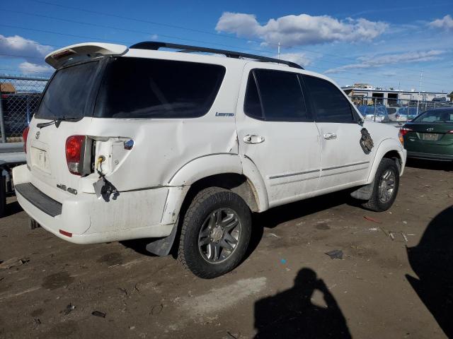 5TDBT48A86S265100 - 2006 TOYOTA SEQUOIA LIMITED WHITE photo 3