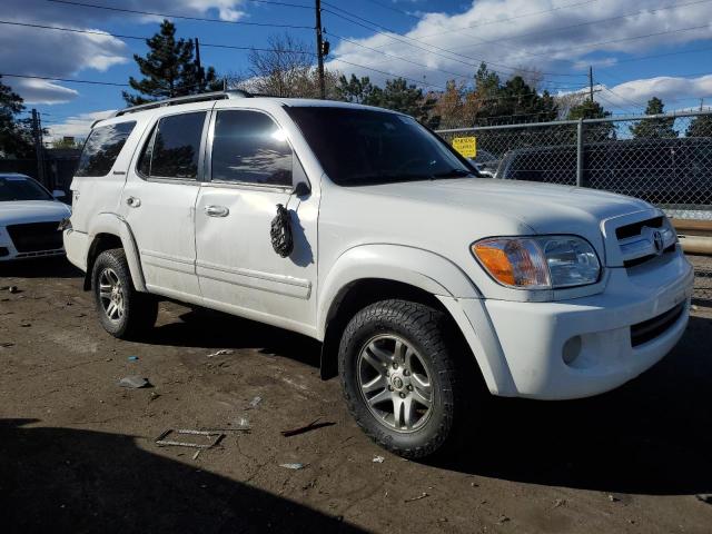 5TDBT48A86S265100 - 2006 TOYOTA SEQUOIA LIMITED WHITE photo 4