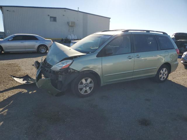 5TDZK23CX9S226141 - 2009 TOYOTA SIENNA CE GREEN photo 1