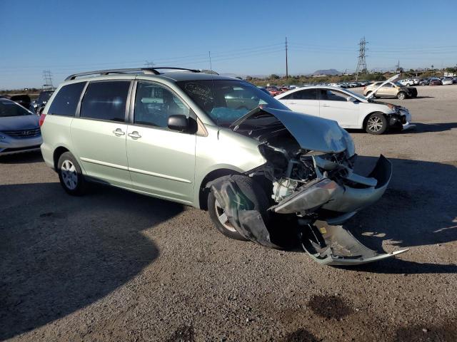 5TDZK23CX9S226141 - 2009 TOYOTA SIENNA CE GREEN photo 4