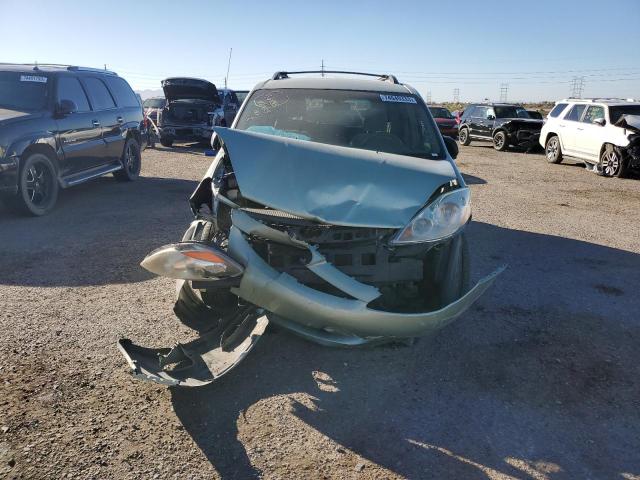 5TDZK23CX9S226141 - 2009 TOYOTA SIENNA CE GREEN photo 5