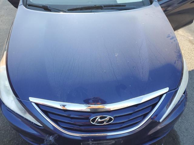 5NPEB4ACXDH672334 - 2013 HYUNDAI SONATA GLS BLUE photo 11