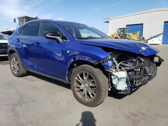 JTJYARBZ9F2011105 - 2015 LEXUS NX 200T BLUE photo 4