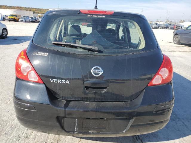 3N1BC1CP6CK200184 - 2012 NISSAN VERSA S BLACK photo 6