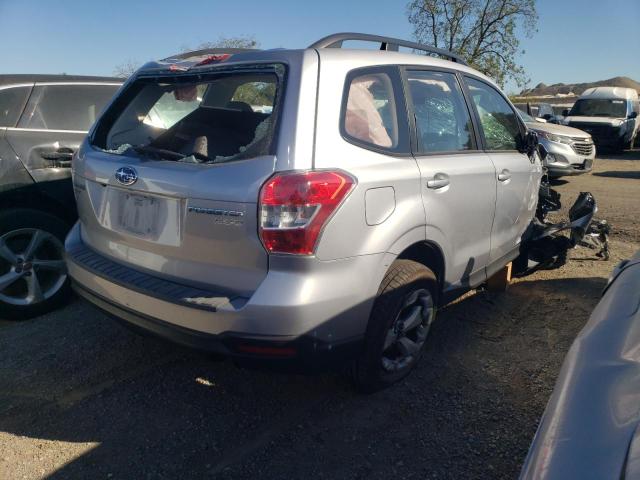 JF2SJABC8GH486220 - 2016 SUBARU FORESTER 2.5I SILVER photo 3