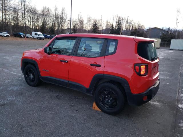 ZACCJAAHXJPH33513 - 2018 JEEP RENEGADE SPORT RED photo 2