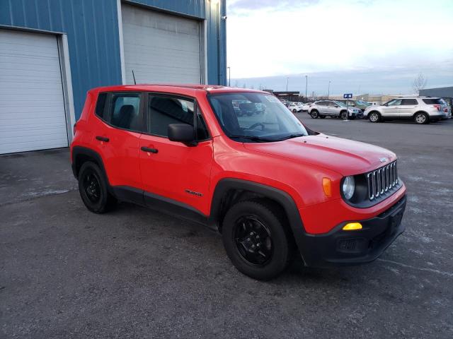 ZACCJAAHXJPH33513 - 2018 JEEP RENEGADE SPORT RED photo 4