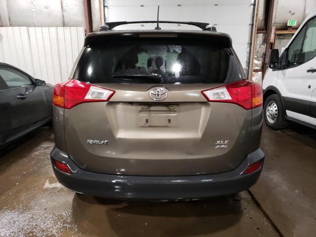 2T3RFREV8FW241677 - 2015 TOYOTA RAV4 XLE TAN photo 6