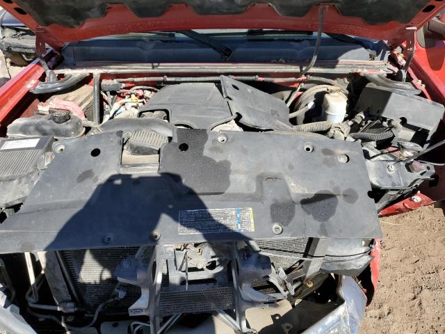 2GCEC13J881257530 - 2008 CHEVROLET SILVERADO C1500 RED photo 11