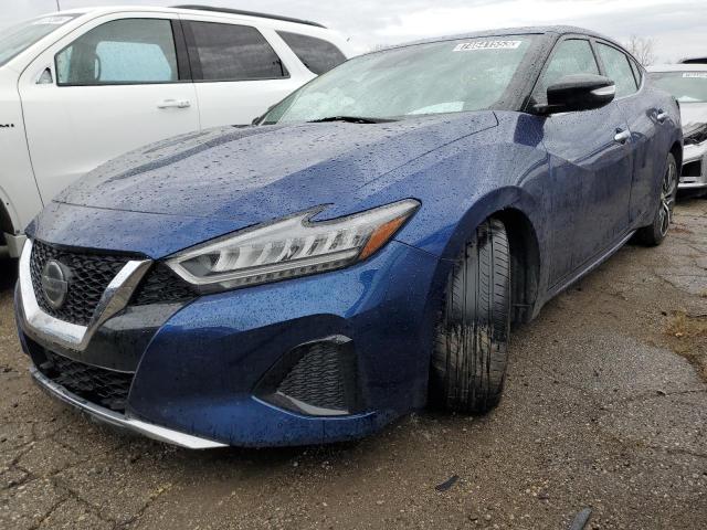 1N4AA6CV0NC505933 - 2022 NISSAN MAXIMA SV BLUE photo 1