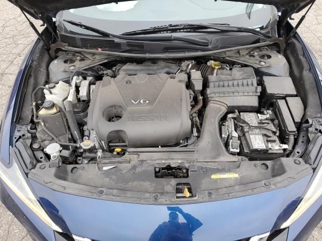 1N4AA6CV0NC505933 - 2022 NISSAN MAXIMA SV BLUE photo 11