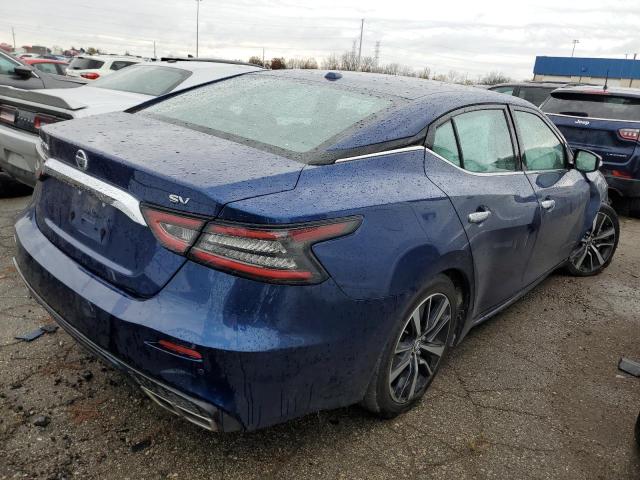 1N4AA6CV0NC505933 - 2022 NISSAN MAXIMA SV BLUE photo 3