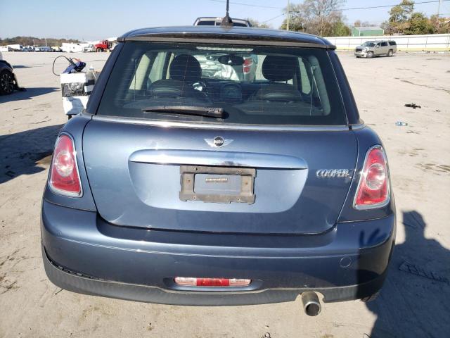 WMWSU3C55BTX95941 - 2011 MINI COOPER BLUE photo 6