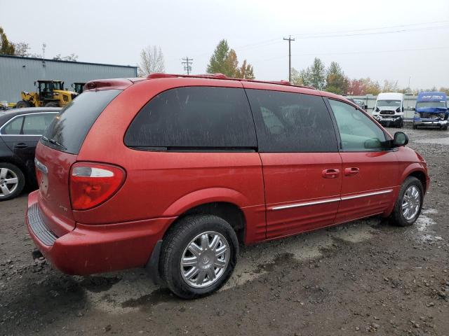 2C8GP64L93R360121 - 2003 CHRYSLER TOWN & COU LIMITED RED photo 3