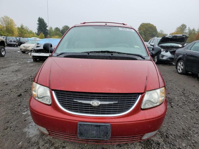 2C8GP64L93R360121 - 2003 CHRYSLER TOWN & COU LIMITED RED photo 5