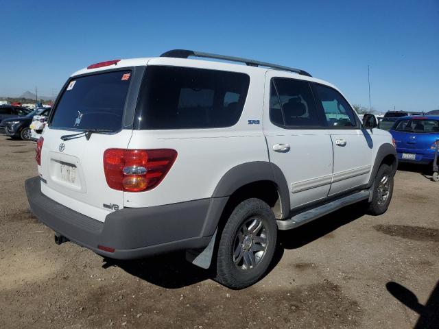 5TDZT34A04S230773 - 2004 TOYOTA SEQUOIA SR5 WHITE photo 3