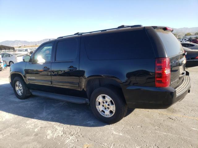 1GNSCJE01DR250760 - 2013 CHEVROLET SUBURBAN C1500 LT BLACK photo 2