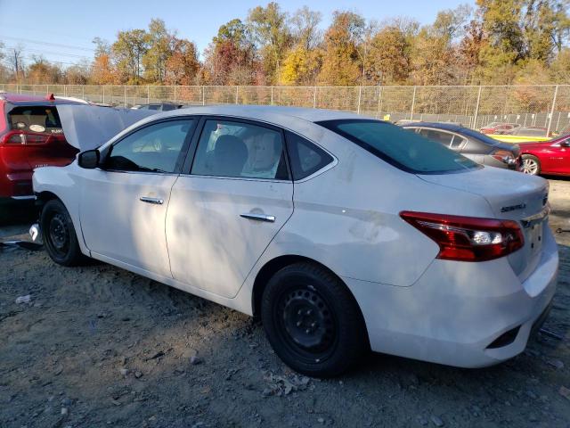 3N1AB7AP9KY262646 - 2019 NISSAN SENTRA S WHITE photo 2